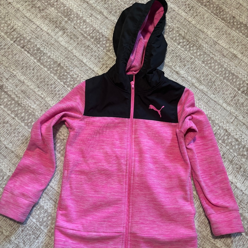 Girl's Puma Fleece Jacket